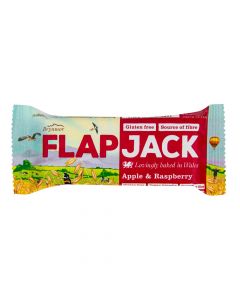 Flapjack ovesný malina-jablečná šťáva bezlepkový 80 g   WHOLEBAKE