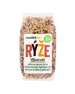Rýže tříbarevná 500 g BIO   COUNTRY LIFE