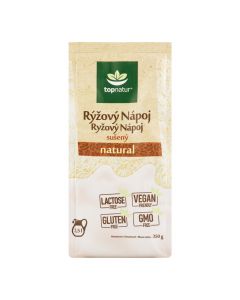 Nápoj rýžový instantní natural 350 g   TOPNATUR