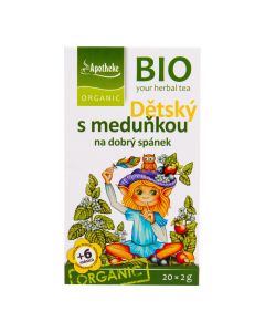 Čaj Dětský ovocný s meduňkou 40 g BIO   MEDIATE