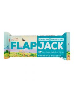 Flapjack ovesný kešu-kokos bezlepkový 80 g   WHOLEBAKE
