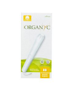 Tampony s aplikátorem REGULAR 16 ks   ORGANYC