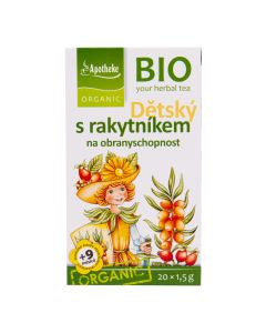 Čaj Dětský s rakytníkem 30 g BIO   MEDIATE