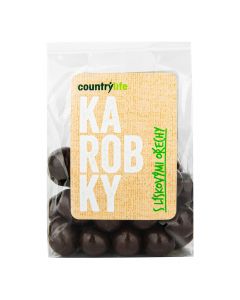 Karobky s lískovými ořechy 100 g   COUNTRY LIFE