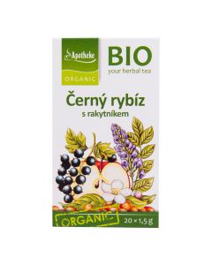 Čaj Ovocný s černým rybízem a rakytníkem 30 g BIO   MEDIATE