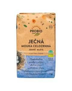 Mouka ječná celozrnná jemně mletá 1 kg BIO   PROBIO