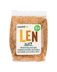 Len zlatý 300 g BIO   COUNTRY LIFE