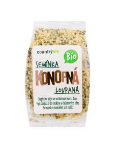 Konopná semínka loupaná 100 g BIO   COUNTRY LIFE