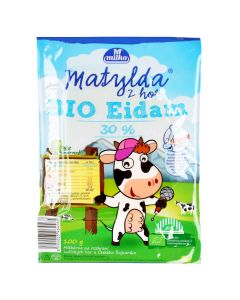 Sýr eidam 30% 100 g BIO   POLABSKÉ MLÉKÁRNY