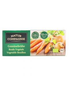 Bujon zeleninový kostky 126 g BIO   NATUR COMPAGNIE