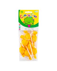 Lízátka s příchutí citronu bezlepková 7x10 g BIO   CANDY TREE