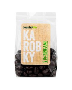 Karobky s rozinkami 100 g   COUNTRY LIFE