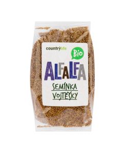 Alfalfa  semínka vojtěšky 125 g BIO   COUNTRY LIFE