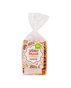 Sušenky špaldovo-zázvorové 175 g BIO   COUNTRY LIFE